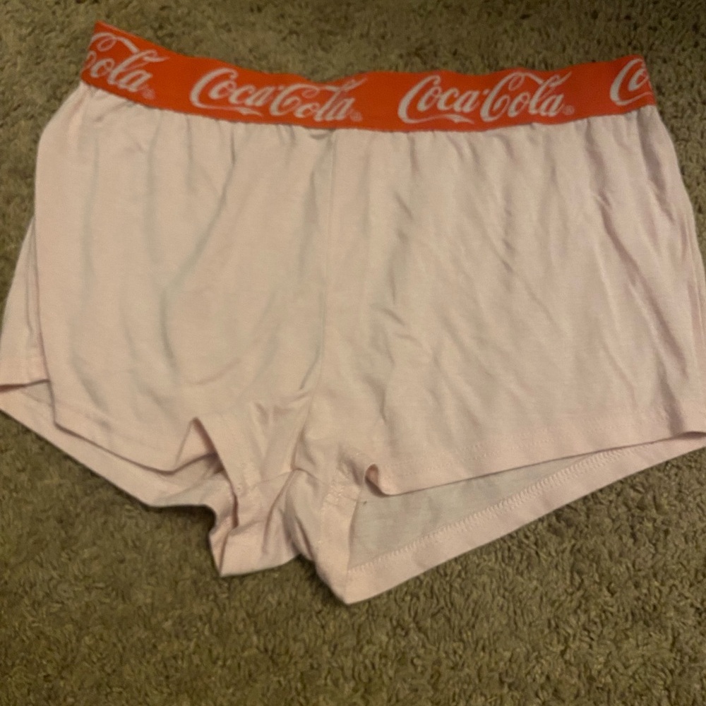 Coca Cola Women's Pink Shorts